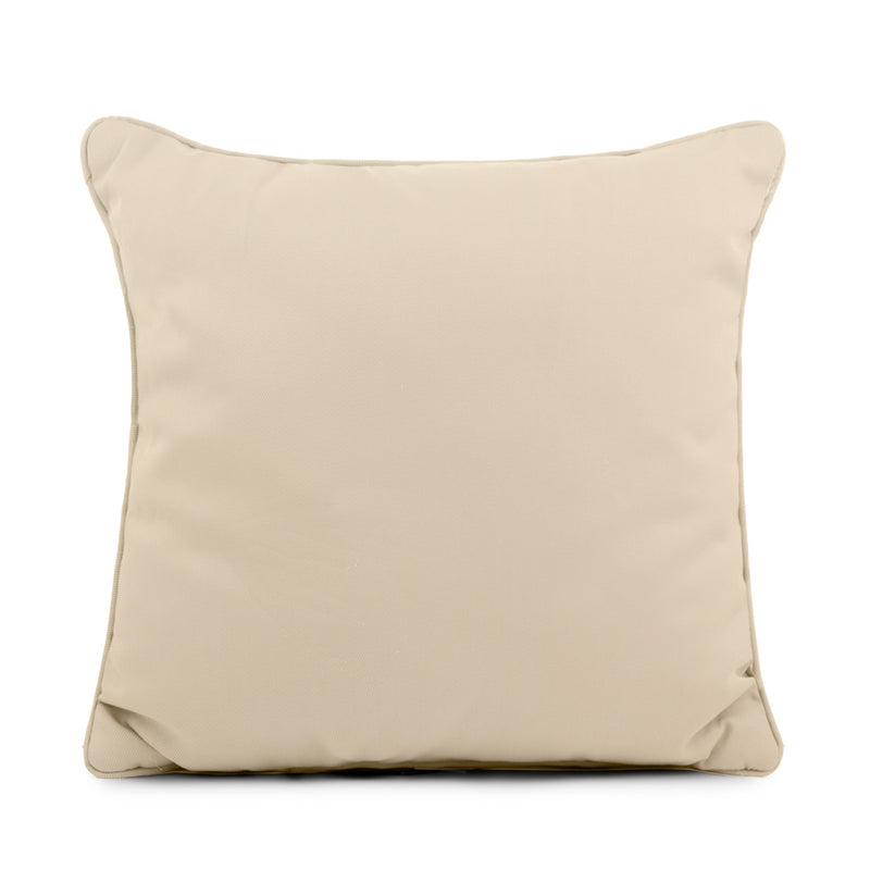 Indoor/Outdoor cushion - 20 x 20'' - Solid - Tan