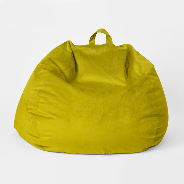 Bean Bag Cover - Luxe Velvet - Chartreuse - 40 x 47''