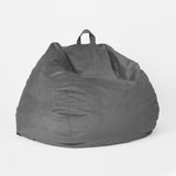 Bean Bag Cover - Luxe Velvet - Grey - 40 x 47''
