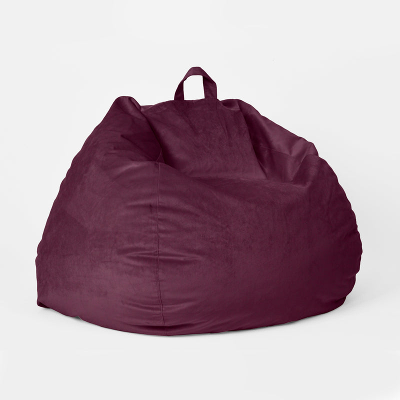 Bean Bag Cover - Luxe Velvet - Purple - 40 x 47''