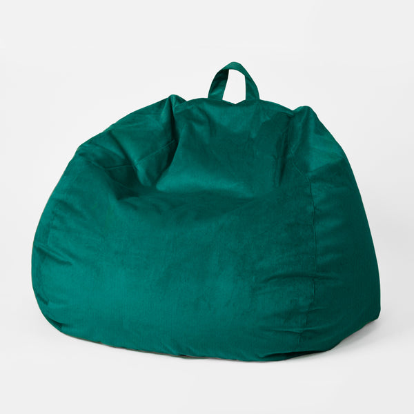 Bean Bag Cover - Luxe Velvet - Teal - 40 x 47''