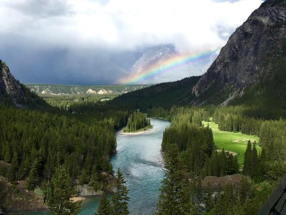 Banff - landscape crop