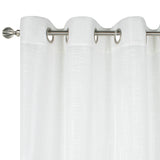 Grommet curtain panel - Zoey - Natural - 54 x 85''