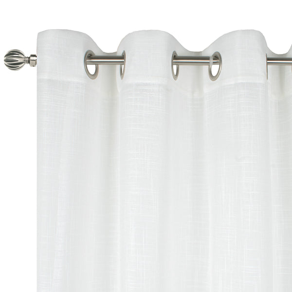 Grommet curtain panel - Zoey - Natural - 54 x 96''