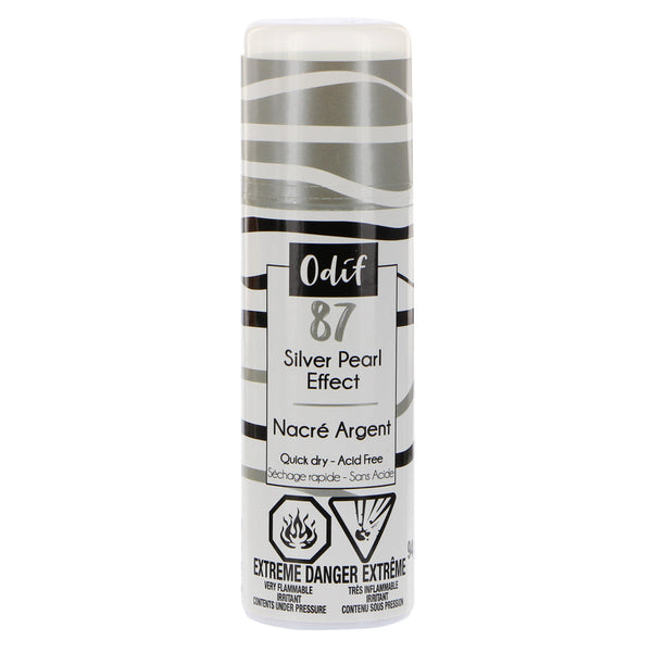 ODIF Pearl Effect Spray Paint 94g Silver