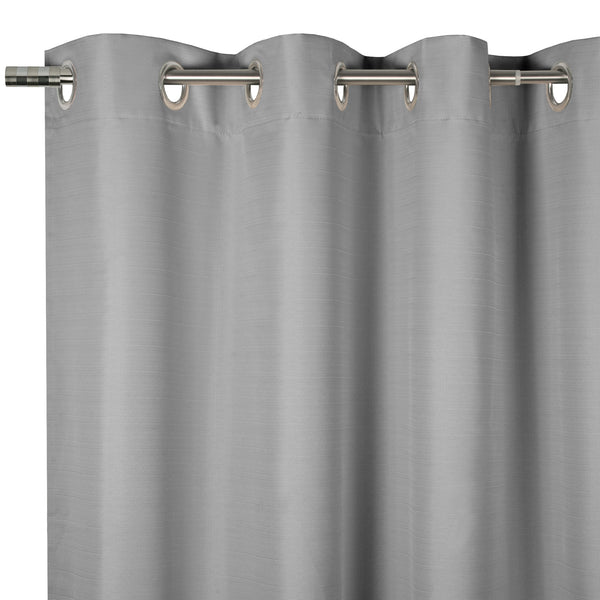 Grommet Curtain - Chloe - Grey - 55 x 95''