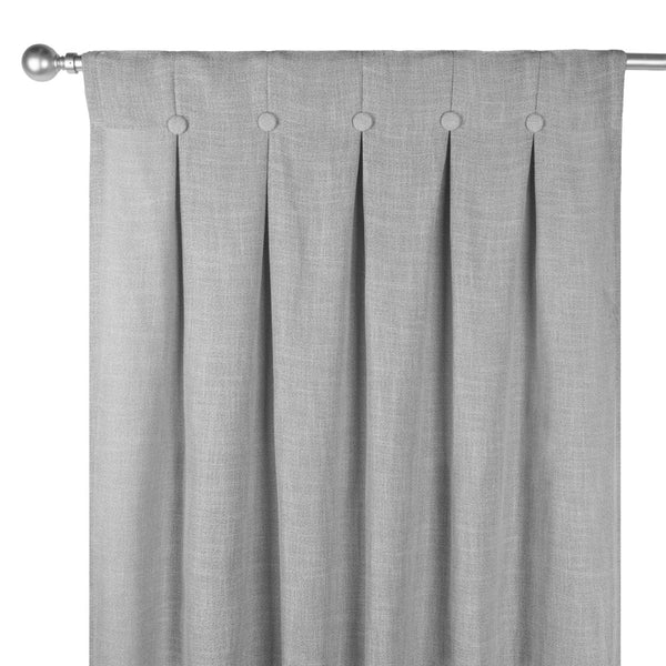 Hidden tab curtain panel -  City - Grey - 34 x 96''
