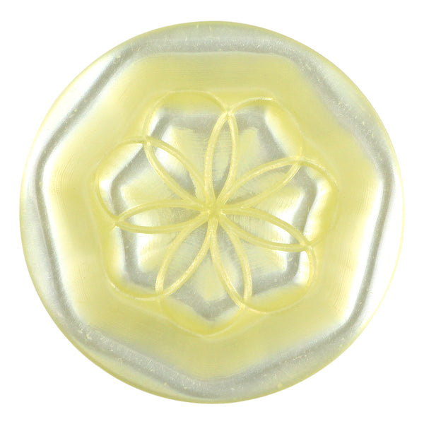 ELAN 2 Hole Button - 18mm (¾") 3 count yellow