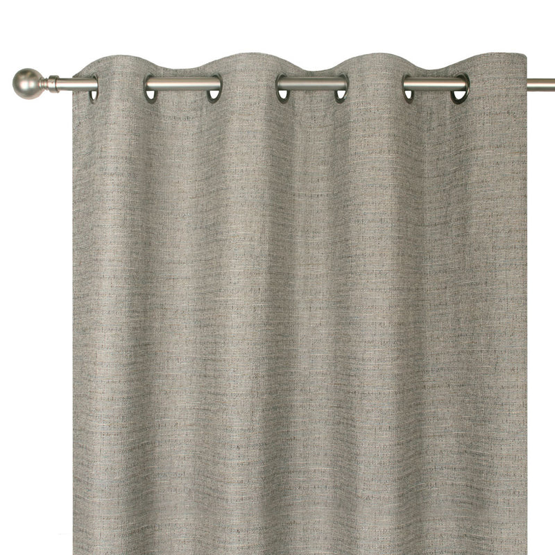 Grommet curtain panel - Scott - Blue - 54 x 85''