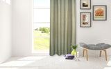 Grommet curtain panel - Scott - Green - 54 x 85''