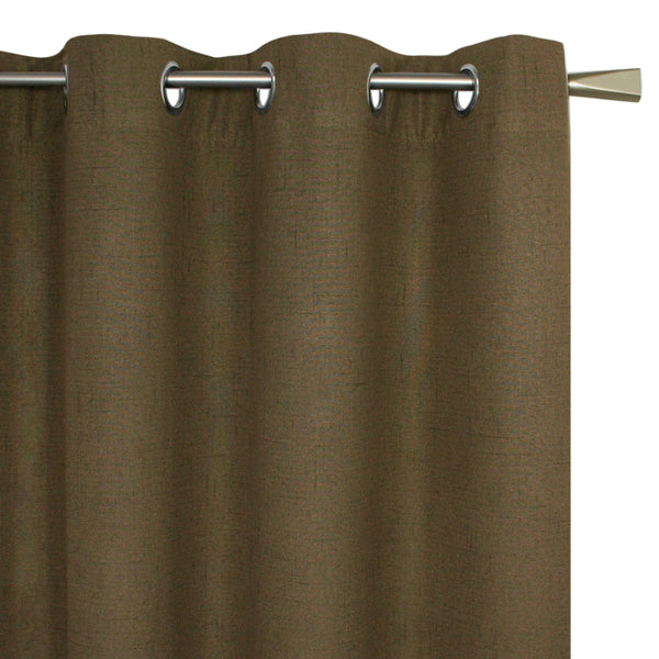 Grommet Curtain - Cooper - Taupe - 54 x 95''