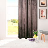 Grommet curtain panel - Luxe - Dark Brown - 52 x 85''