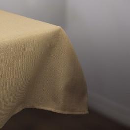Nappe rectangulaire avec serviettes de table - Sable - 52 x 70" Rectangle