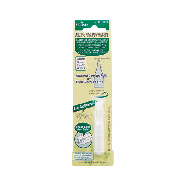 CLOVER - Pen Style Chaco Liner Refill - White