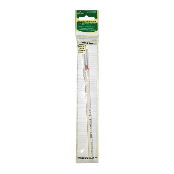 CLOVER - Water Soluble Pencils - White