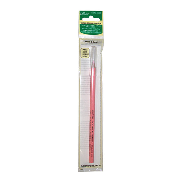 CLOVER - Water Soluble Pencils - Pink