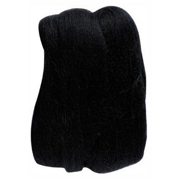 CLOVER 7932 Natural Wool Roving - Black