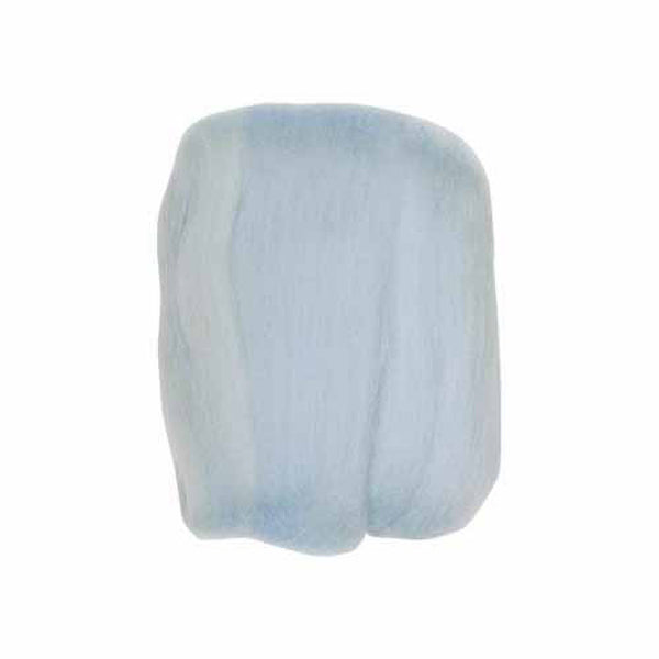 CLOVER 7939 Natural Wool Roving - Light Blue