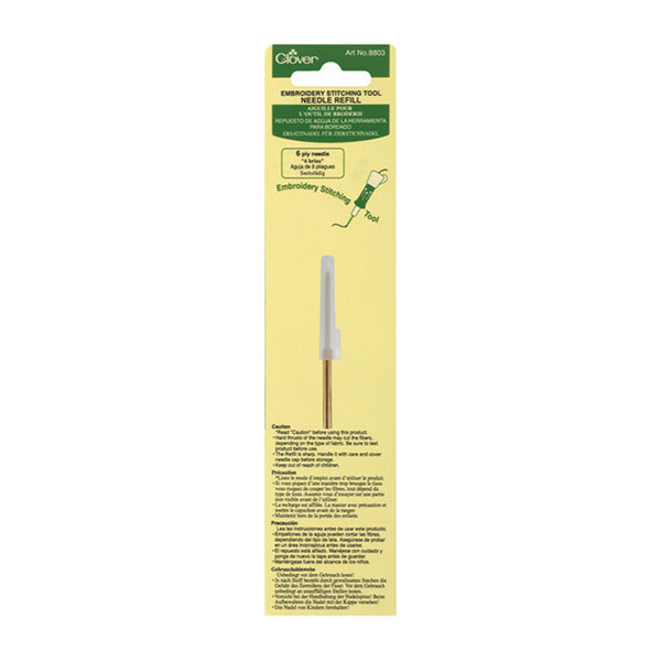 CLOVER - Embroidery Needle Refill - 6-ply