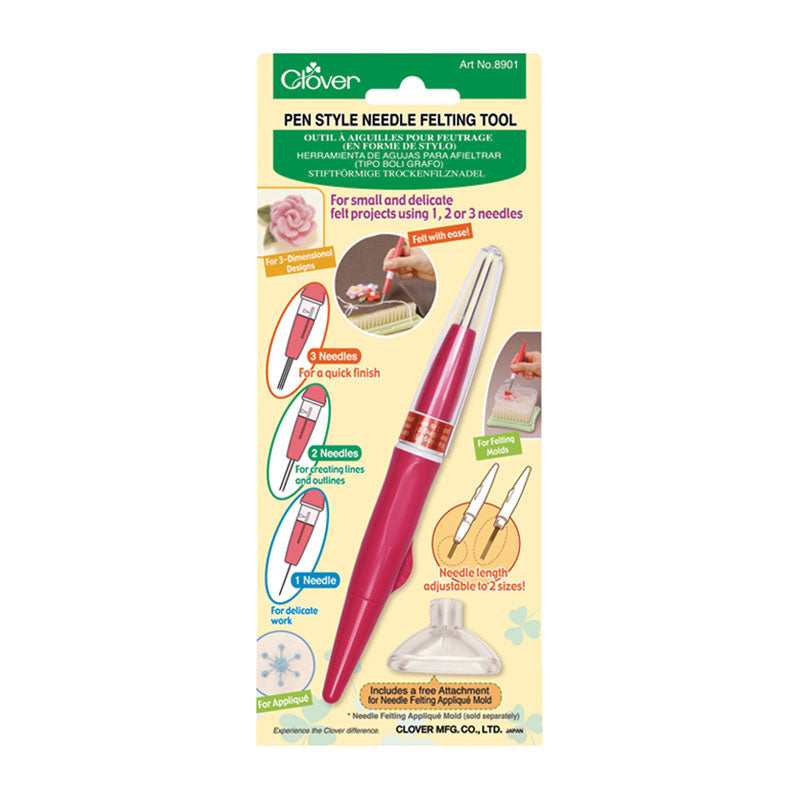 CLOVER - Pen Style Needle Felting Tool