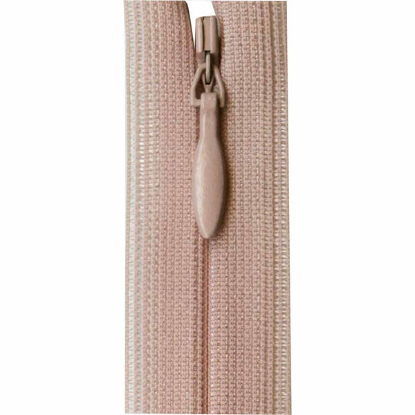 COSTUMAKERS Invisible Closed End Zipper 20cm (8") - Misty Pink - 1780