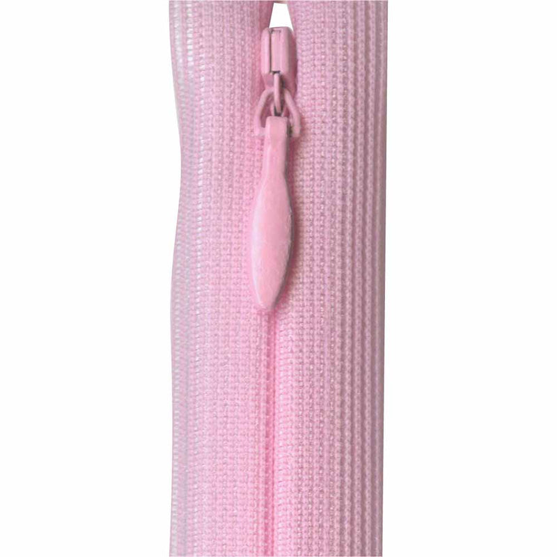 COSTUMAKERS Fermeture à glissière invisible à bout fermé 20cm (8 po) - rose - 1780