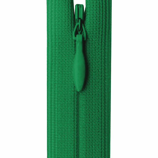COSTUMAKERS Fermeture à glissière invisible à bout fermé 20cm (8") - vert lac - 1780