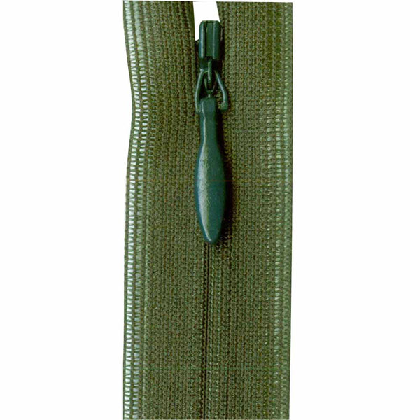 COSTUMAKERS Invisible Closed End Zipper 20cm (8") - Forest Green - 1780