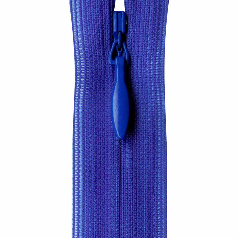 COSTUMAKERS Fermeture à glissière invisible à bout fermé 20cm (8 po) - bleu victorien - 1780