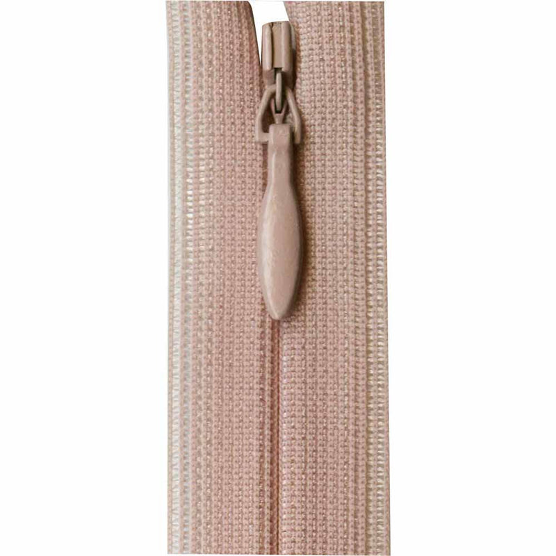 COSTUMAKERS Invisible Closed End Zipper 55cm (22") - Misty Pink - 1780