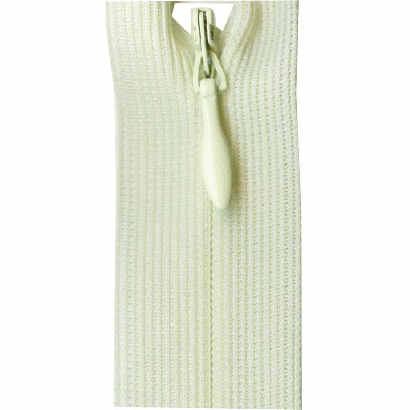 COSTUMAKERS Invisible Closed End Zipper 55cm (22") - Ivory - 1780