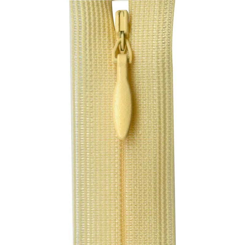 COSTUMAKERS Invisible Closed End Zipper 55cm (22") - Butter - 1780