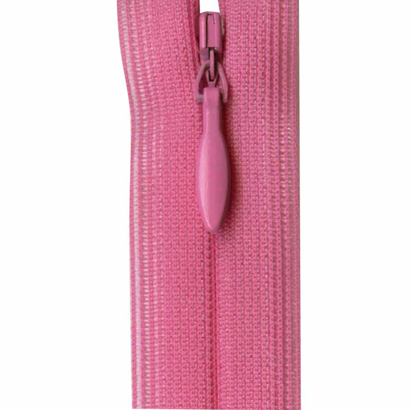 COSTUMAKERS Invisible Closed End Zipper 55cm (22") - Holiday Pink - 1780