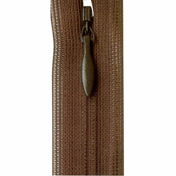 COSTUMAKERS Invisible Closed End Zipper 55cm (22") - Sept. Brown - 1780
