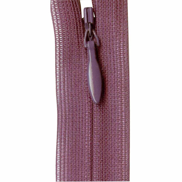 COSTUMAKERS Invisible Closed End Zipper 55cm (22") - Aubergine - 1780