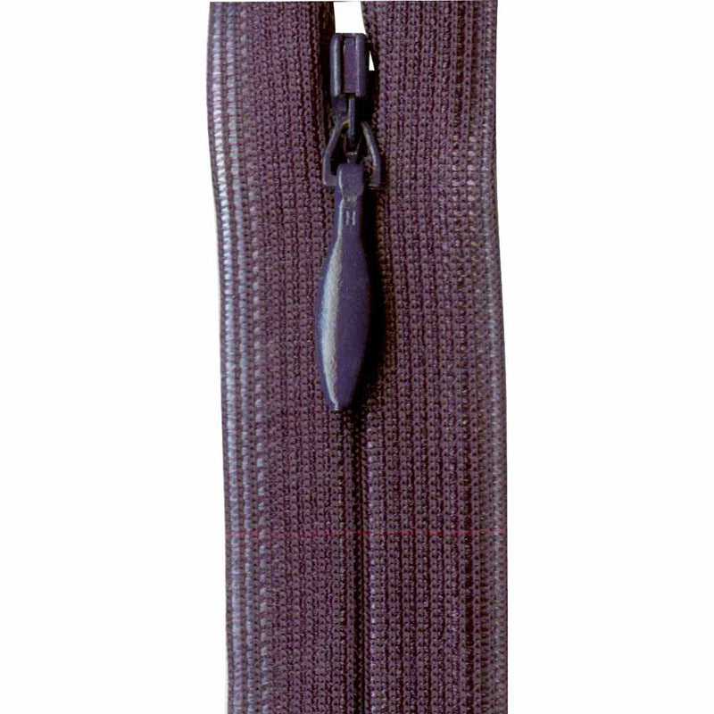 COSTUMAKERS Invisible Closed End Zipper 55cm (22") - Egg Plant - 1780