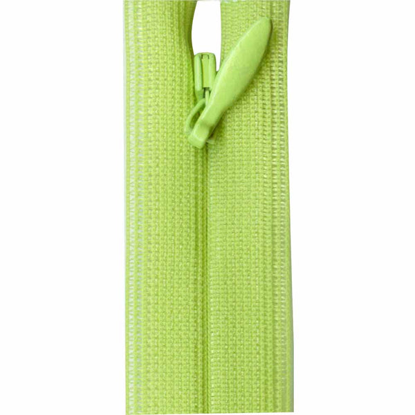 COSTUMAKERS Invisible Closed End Zipper 55cm (22") - Lime - 1780