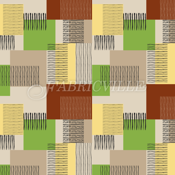 Brush Stripes And Squares