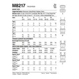M8217 Misses' Tops				 (size: L-XL-XXL)