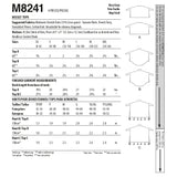 M8241 Misses' Tops (size: XS-S-M-L-XL-XXL)