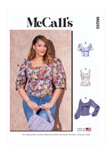 M8255 Misses' and Women's Tops (8-10-12-14-16)