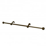 IRON ROD SET SMALL BALL - ANTIQUE BRASS