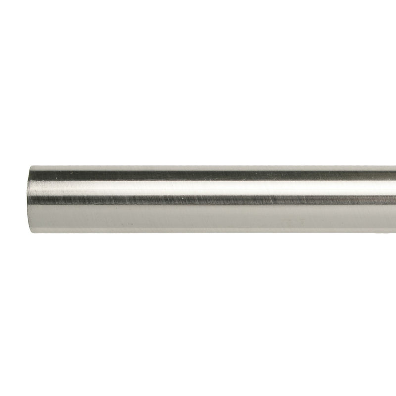 Tringle de métal 19mm - Argent Brossé