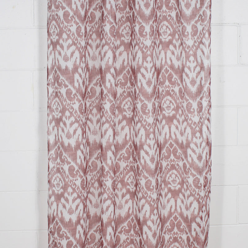 Curtain panel - Babylon - Pink - 55 x 102''