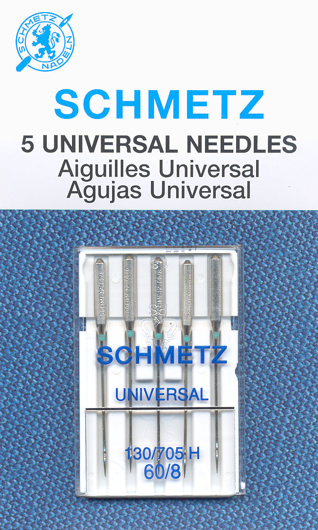 SCHMETZ universal needles - 60/8 carded 5 pieces