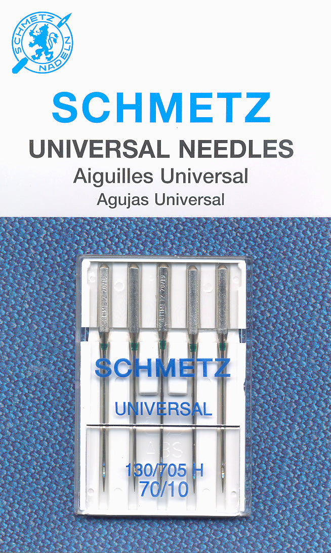 SCHMETZ universal needles - 70/10 carded 5 pieces