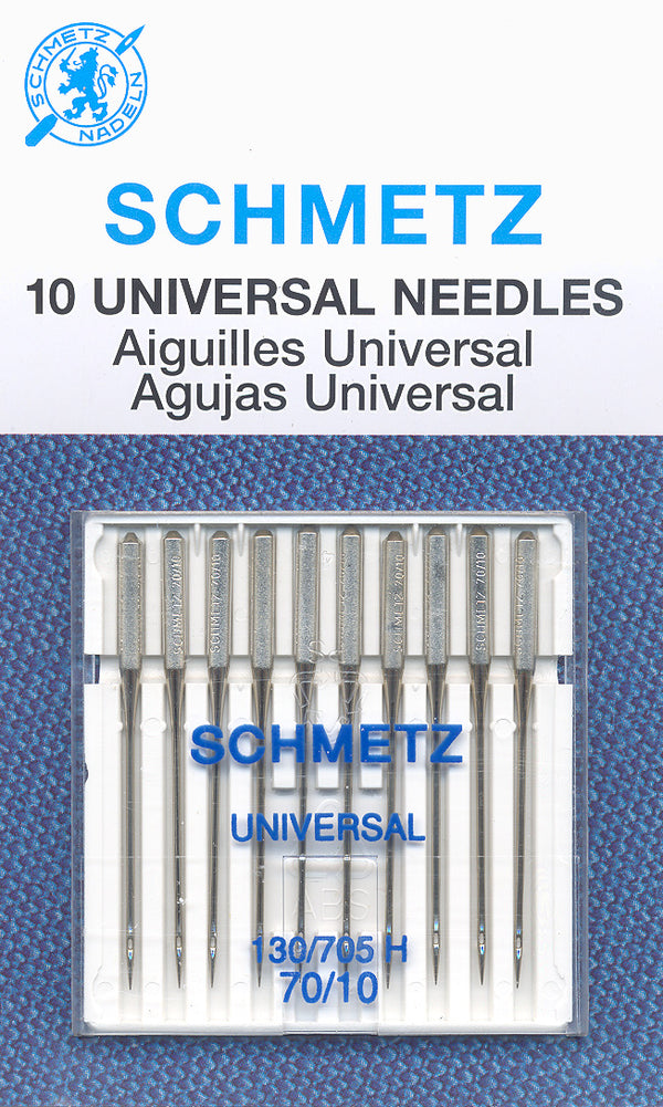 SCHMETZ universal needles - 70/10 carded 10 pieces