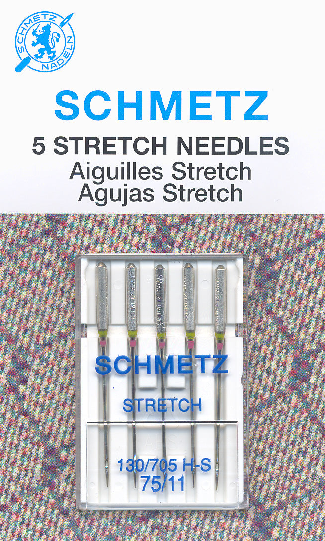 SCHMETZ stretch needles - 75/11 carded 5 pieces