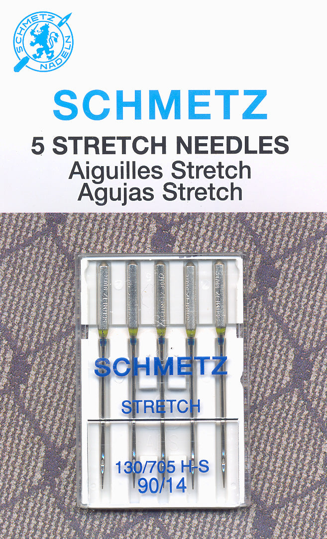 SCHMETZ stretch needles - 90/14 carded 5 pieces