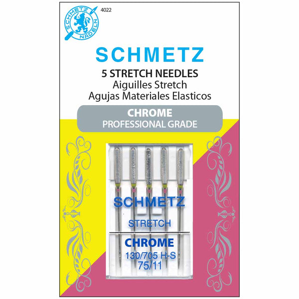 SCHMETZ #4022 Chrome Stretch - 75/11 - 5 needles
